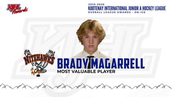 Most Valuable Player: Brady Magarrell – Beaver Valley Nitehawks
